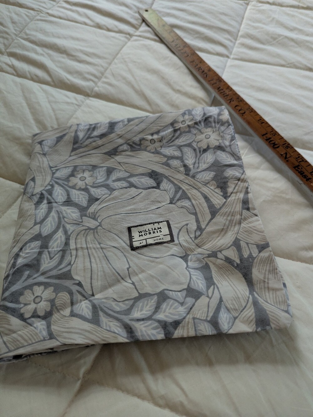Pure Pimpernel William Morris king sham